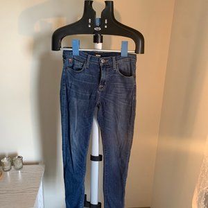 Hudson Jeans with raw ankle detail